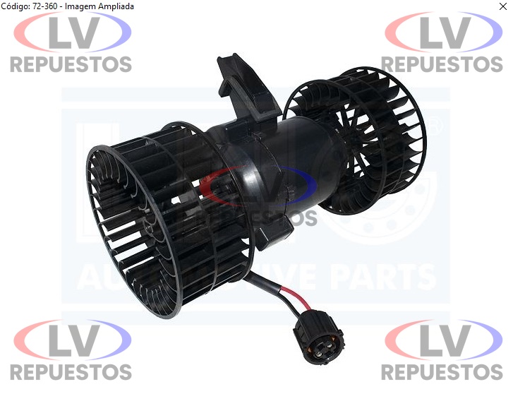 MOTOR VENTILADOR DE AIRE ACONDICIONADO 24V SC S4 LNG