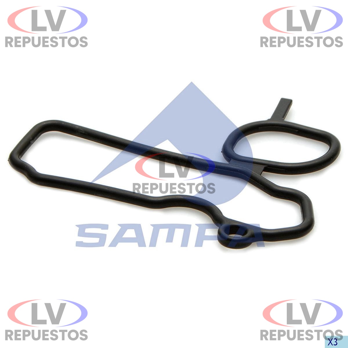 JUNTA RADIADOR ACEITE LATERAL DC16 V8 S4/S5 SAMPA