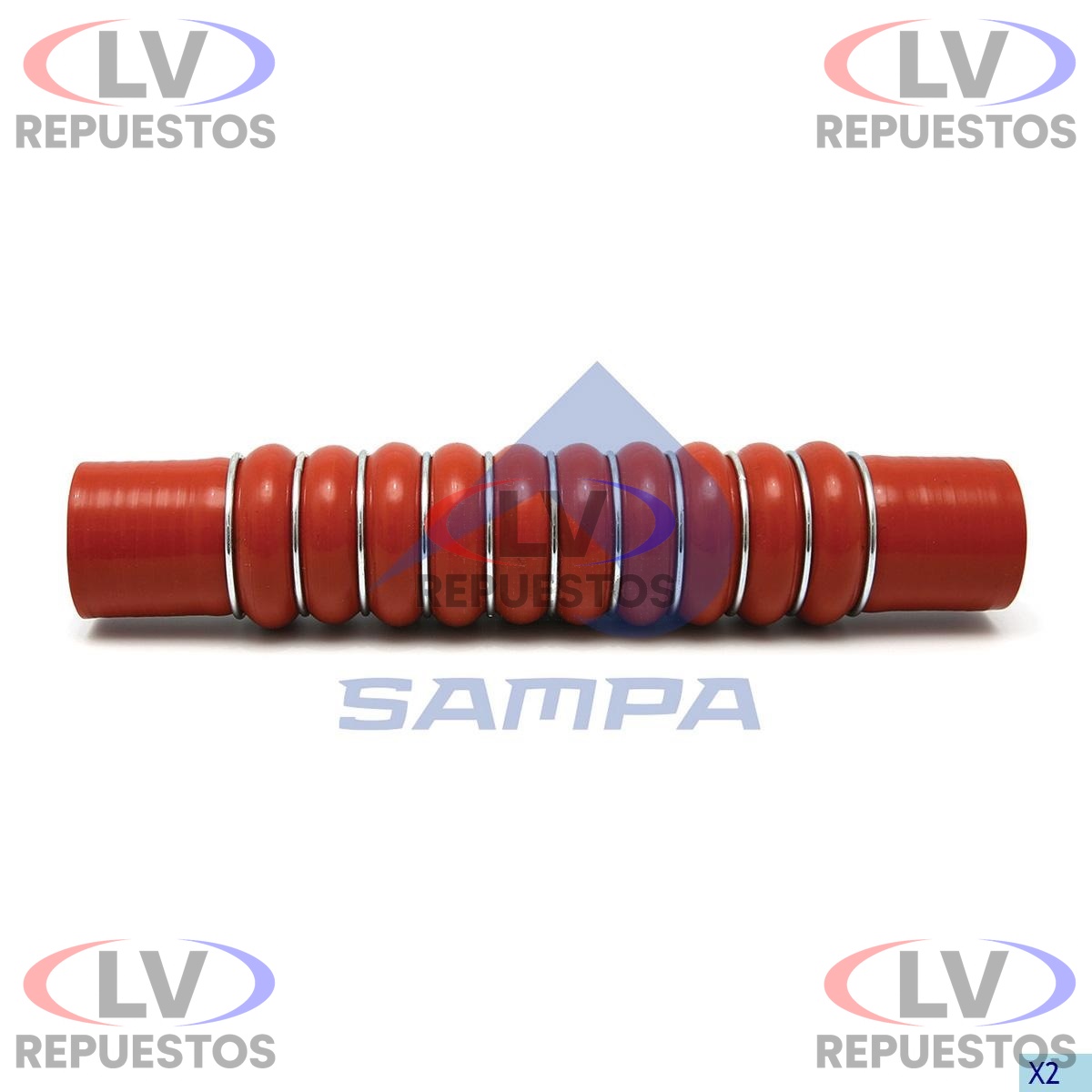 MANGUERA INTERCOOLER RECTO S5 2014 SAMPA