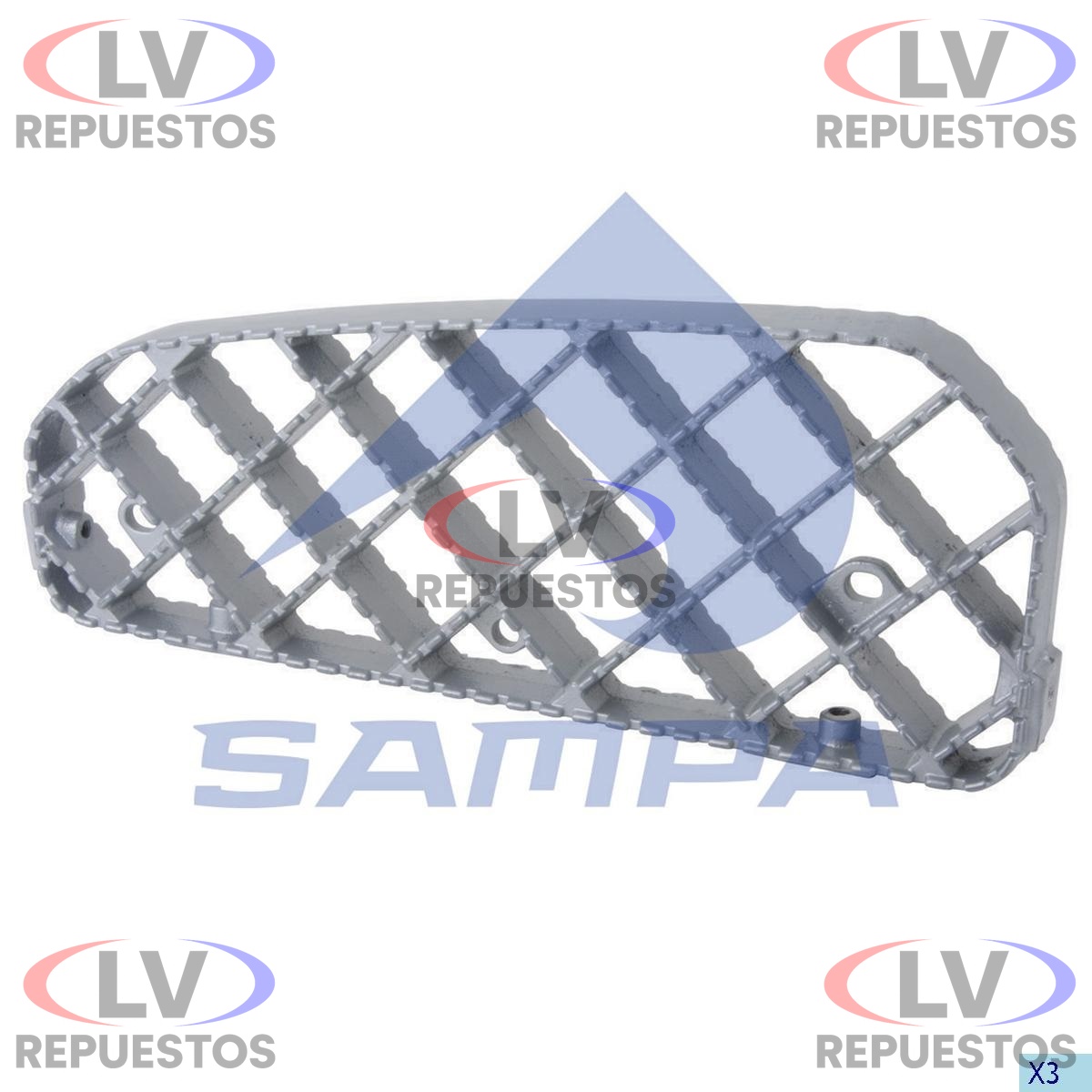 ESTRIBERA S5 P/G/R 1� PASO L.D./L.I SAMPA