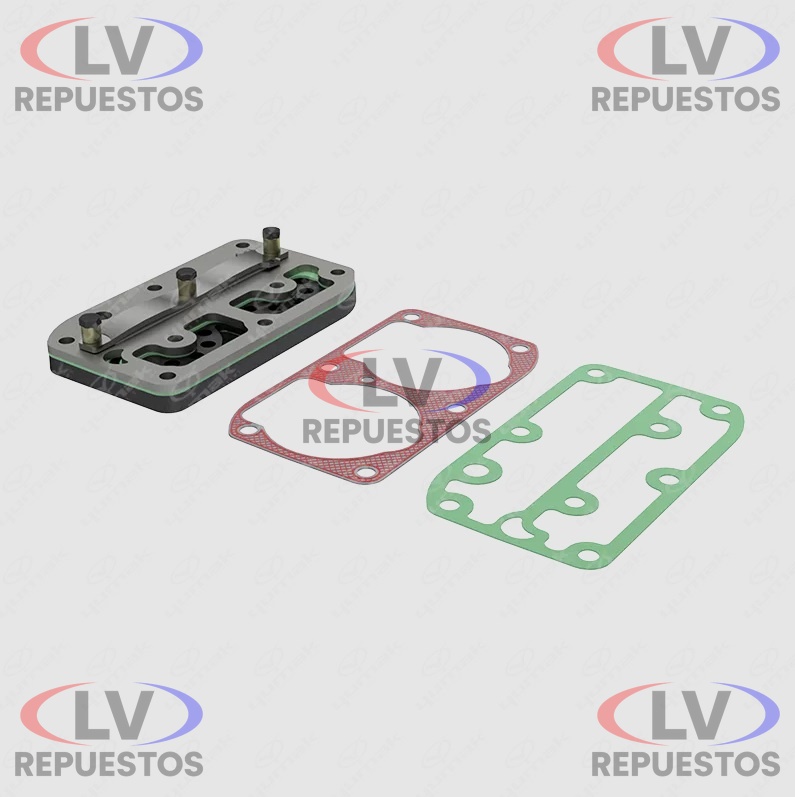 ENTRETAPA COMPRESOR AIRE SUPERIOR/INFERIOR KNORR 75MM YUMAK