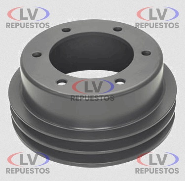 POLEA BOMBA DE AGUA 2 CANALES SC-113 SUPORTE REI