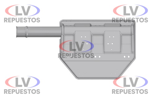 SOPORTE GUARDABARRO TR RECTO LD S4/S5 FADO