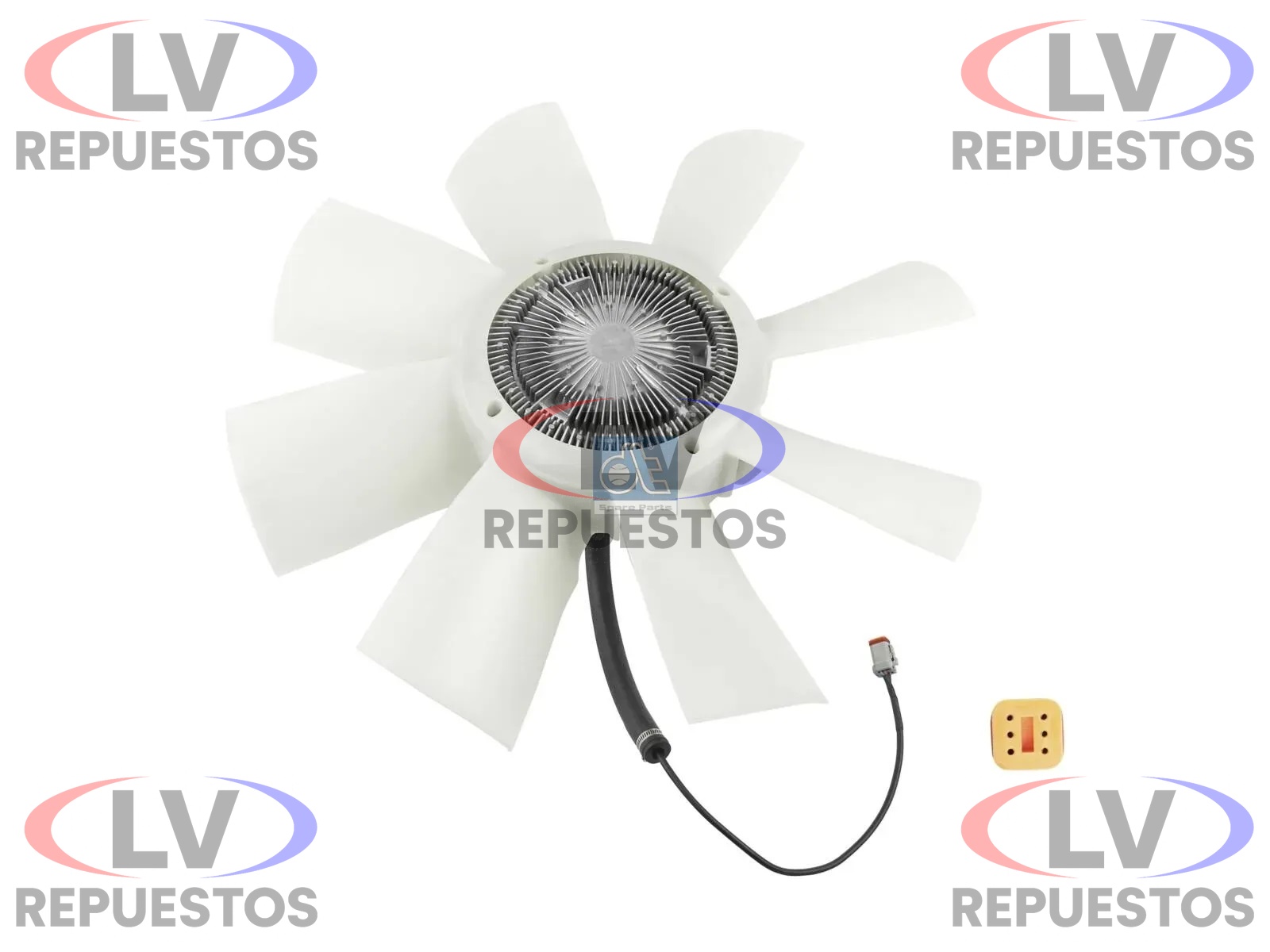 NUCLEO VENTILADOR C/ 8 ALETAS 75CM 5 CABLES S5 PGR DIESEL TECHNIC