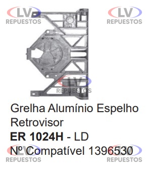SOPORTE ALUMINIO ESPEJO RETROVISOR LD SC S4/S5 FABBOF