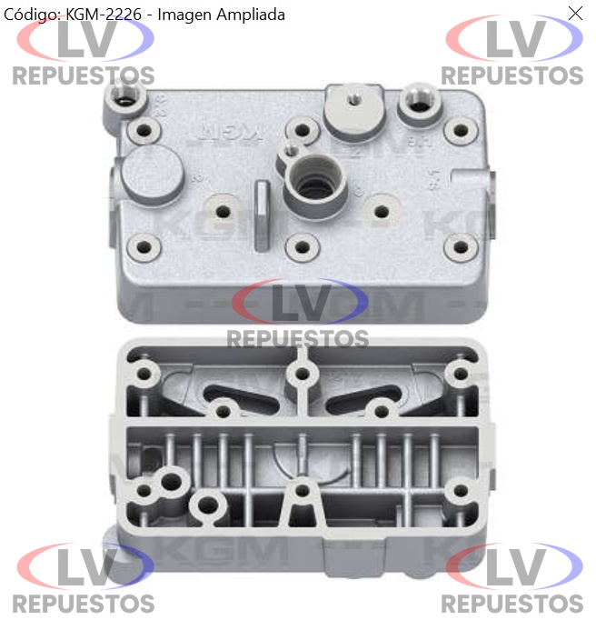 TAPA COMPRESOR AIRE SUPERIOR KNORR 88MM VOLVO FH/FN/NH12 KGM