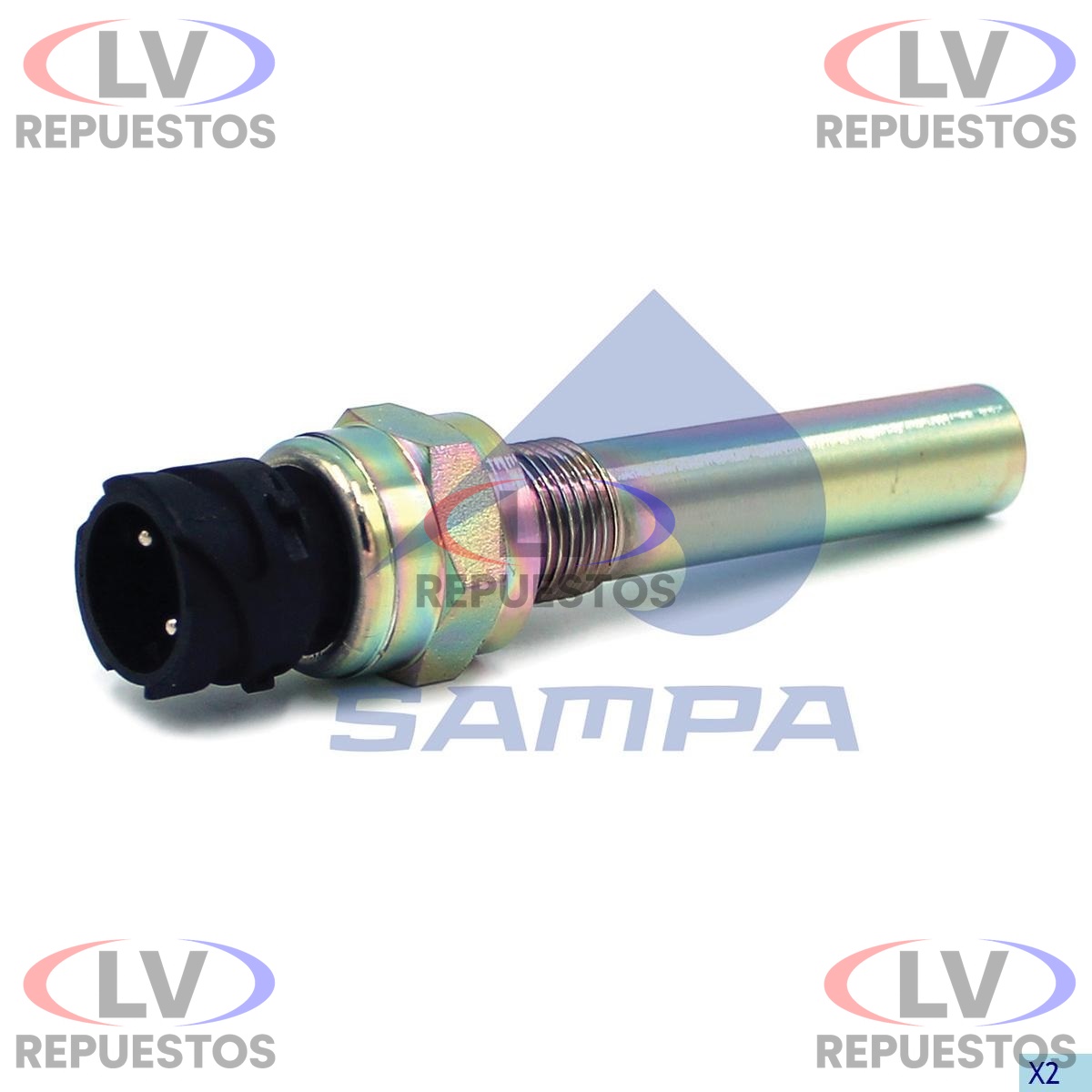 SENSOR VELOCIDAD SC PGR 2 PERNOS SAMPA