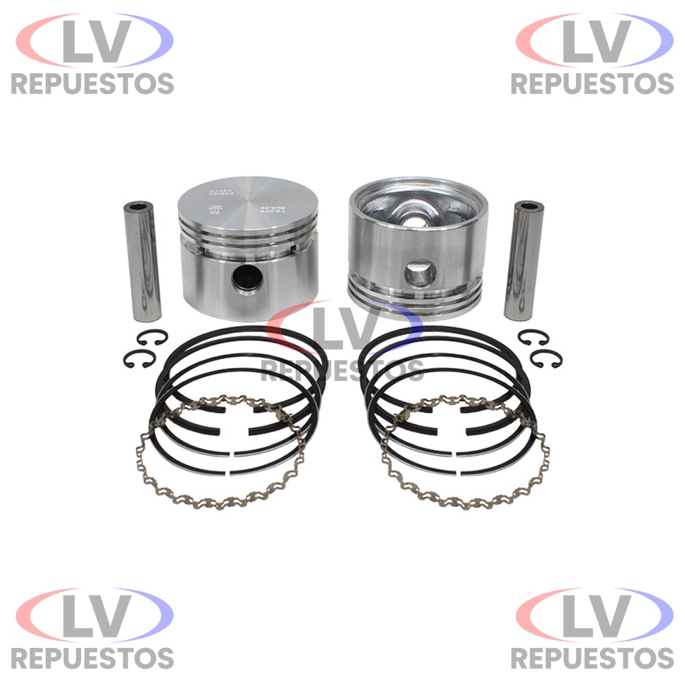PISTON COMPRESOR AIRE C/ ARO 2 JUEGOS VARGA 70MM STD MAHLE