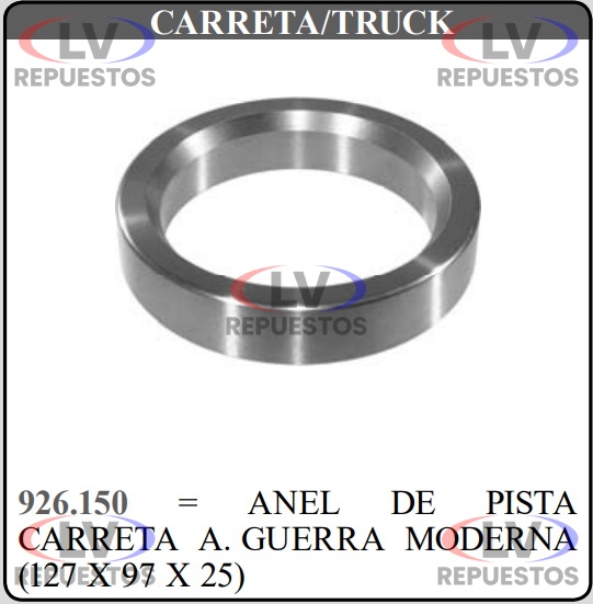 ASIENTO RETEN CARRETA GUERRA MODERNA 97X127X25 FAMA