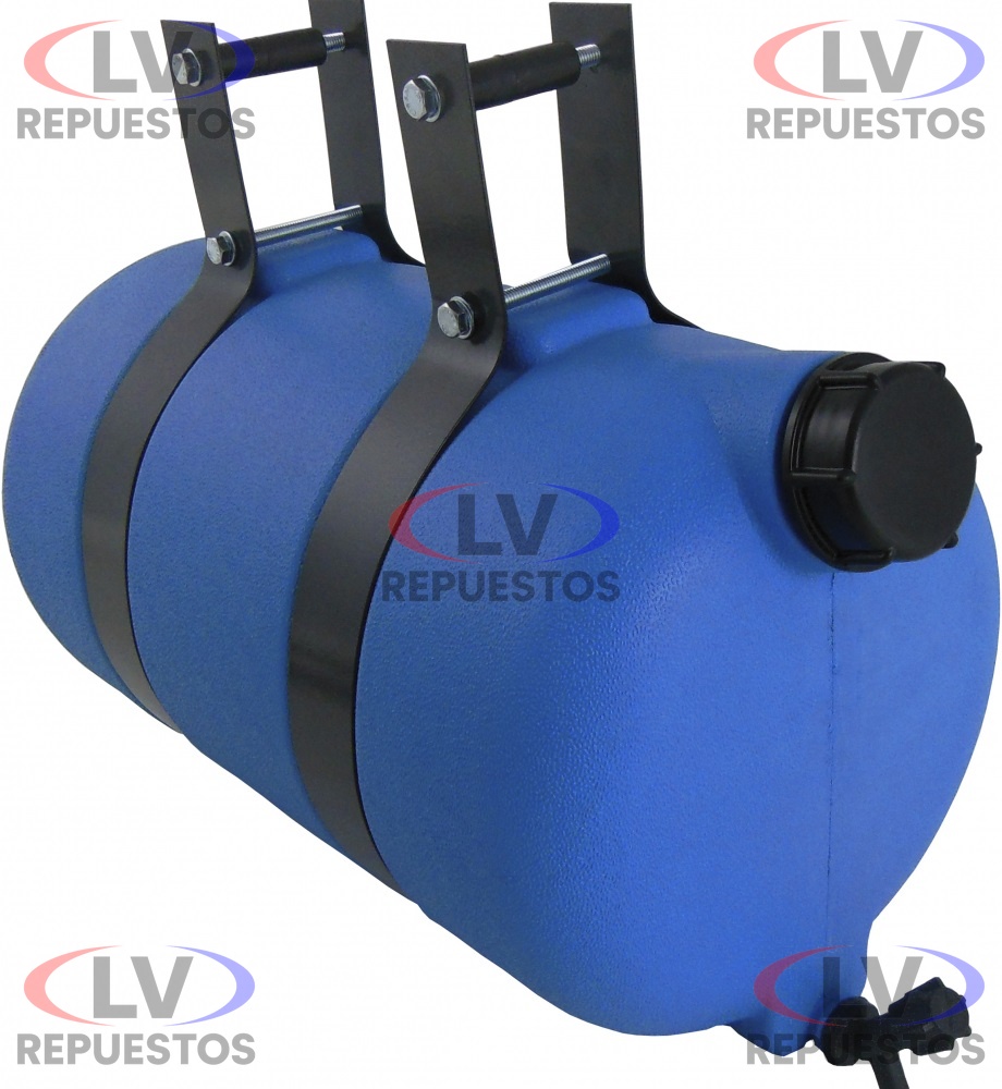 TANQUE RESERVORIO AGUA CARRETA 26L AZUL BEPO