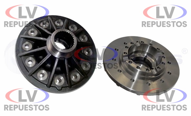 TAPA OLLA DIFERENCIAL R780 10X34 C/ ESTRIAS 12F SC-113/1124 INCOPARTS
