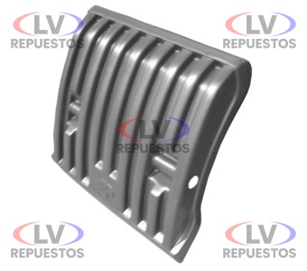 MEDIO GUARDABARRO CARRETA GUERRA CORTO 2010 DT LD RODOPLAST