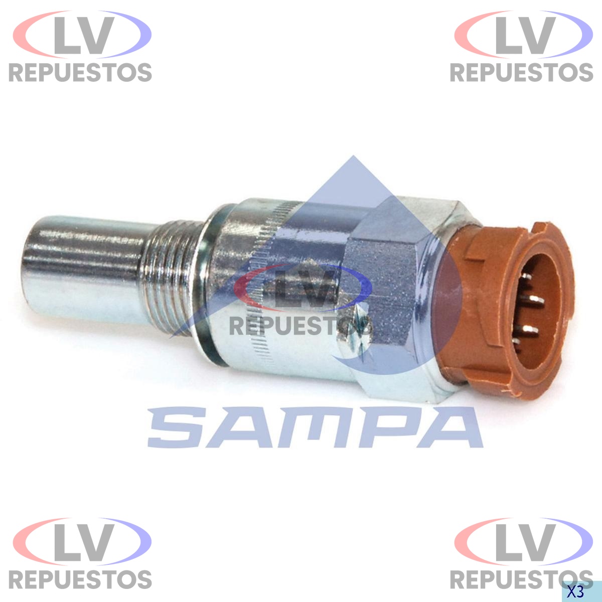 SENSOR VELOCIDAD SC113/S4 4 PERNOS GR900 SAMPA