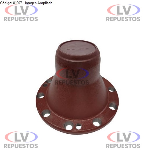 TAPA PALIER TRACCION 10 AGUJEROS SC-112/113/124 MOTO PECAS