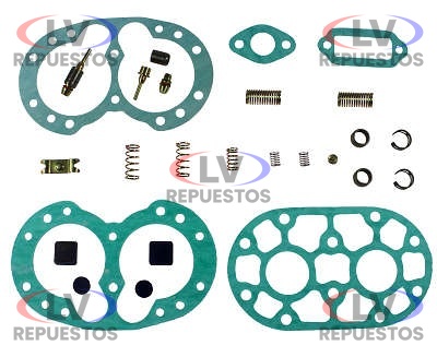 REPARO COMPRESOR AIRE SC111/112/VOLVO N10/12 BENDIX BEL-AR