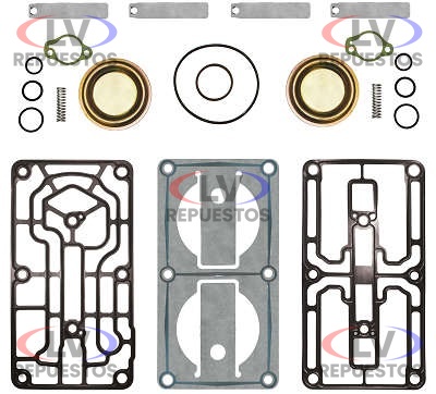REPARO COMPRESOR KNORR P/G/R 86MM BEL-AR