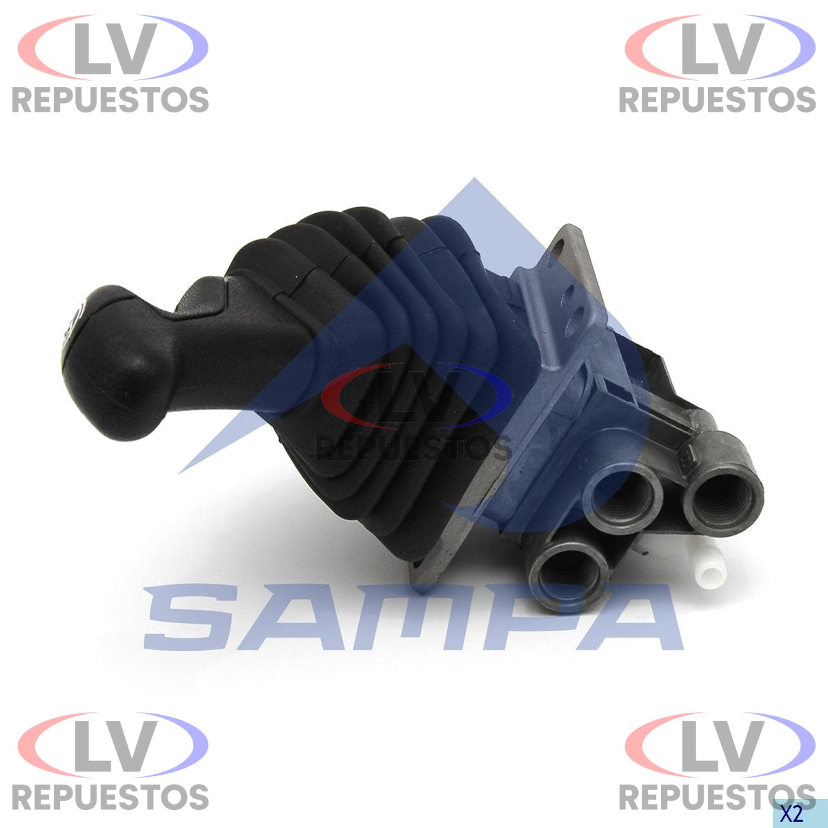 VALVULA FRENO A MANO SCANIA S4 TIPO WABCO SAMPA