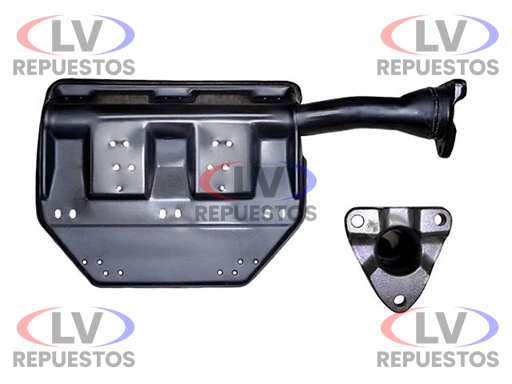 SOPORTE GUARDABARRO TRASERO LI SC124 EDREAZA