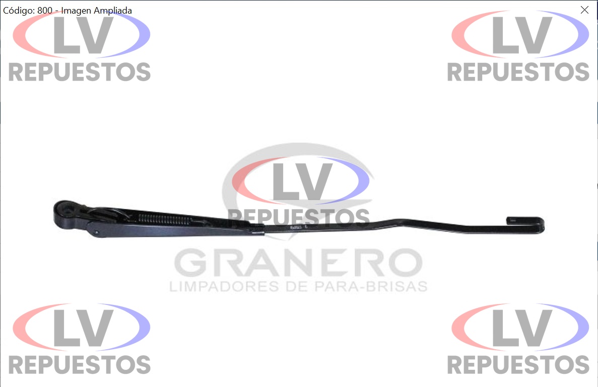 BRAZO LIMPIA PARABRISA MBB ATEGO/AXOR GRANERO