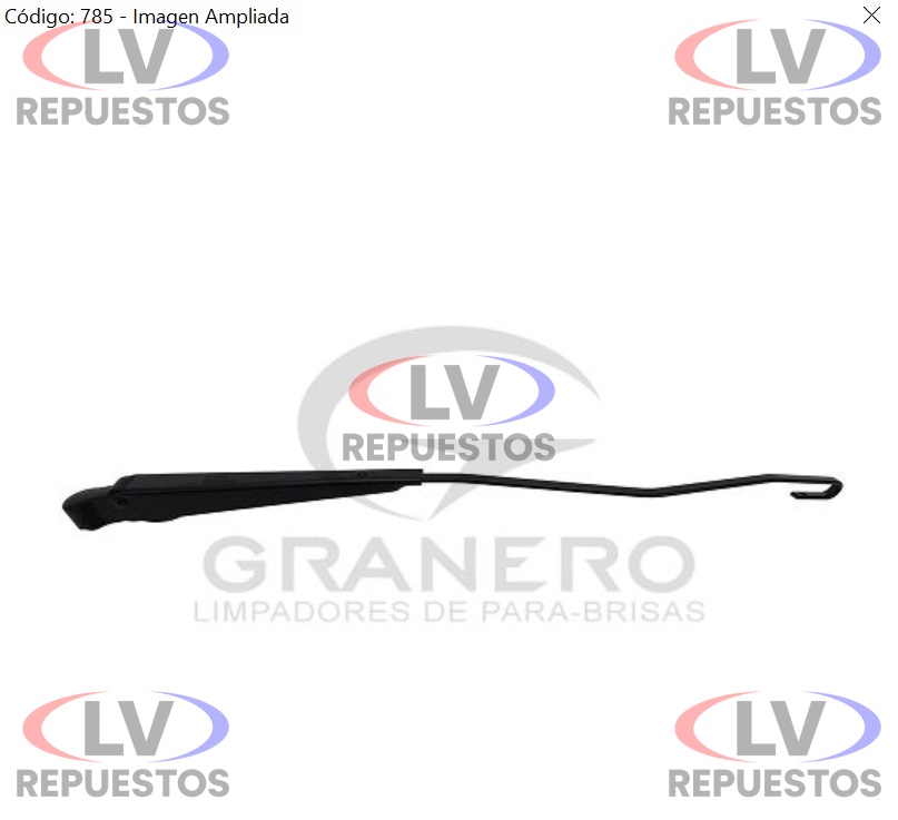 BRAZO LIMPIA PARABRISA MBB ATEGO/ AXOR ATE06/ 1938S/1944S GRANERO