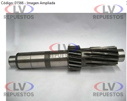 EJE CUADRUPLE CAJA GRS890/900 19D/12D MOTO PECAS