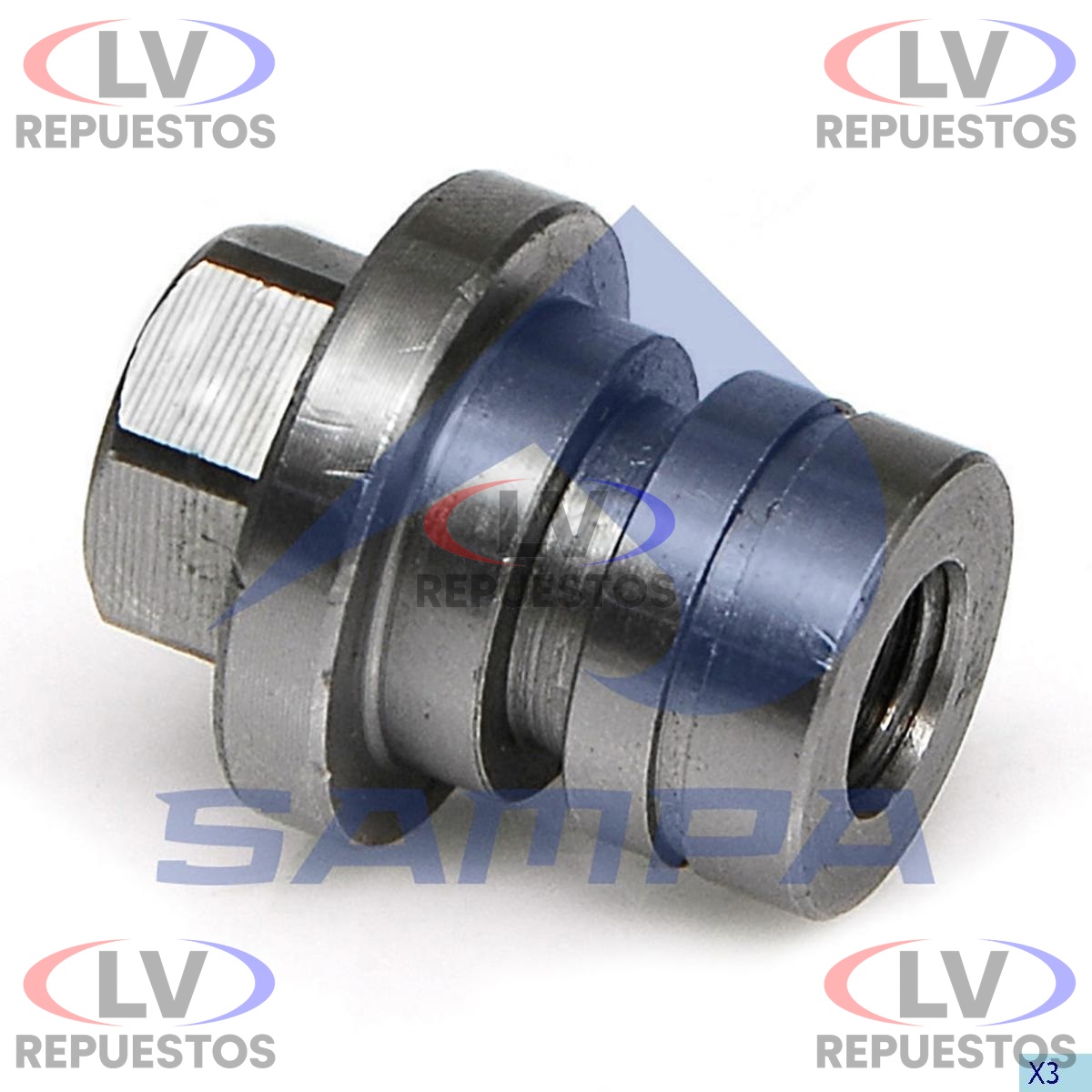 TUERCA EJE FILTRO ROTATIVO SC S3/S4/S5 SAMPA