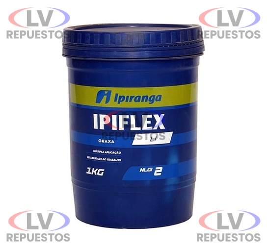 GRASA MULTIUSO NLGI2 IPIFLEX LI IPIRANGA 1KG