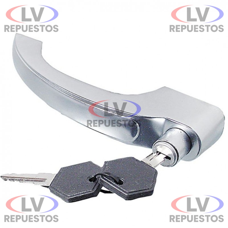 PICAPORTE EXTERNO C/ LLAVE LI CROMADO SC-111 ATEMIS