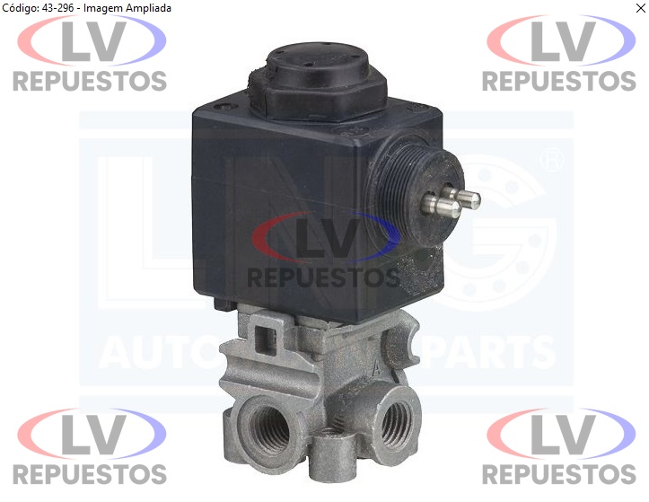 VALVULA SOLENOIDE 24V SC113/S4 RADIADOR/CAJA/DIFERENCIAL/FRENO TR LNG