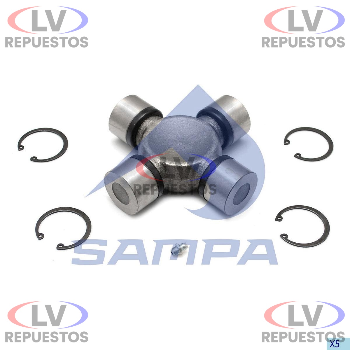 CRUCETA CARDAN 44MM SC111 COLECTIVO SC112 SAMPA