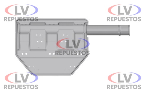 SOPORTE GUARDABARRO TR RECTO LI S4/S5 FADO