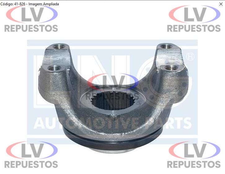 BRIDA CENTRAL CARDAN 22 ESTRIAS 50MM RETEN 80MM SC111/12/13 LNG