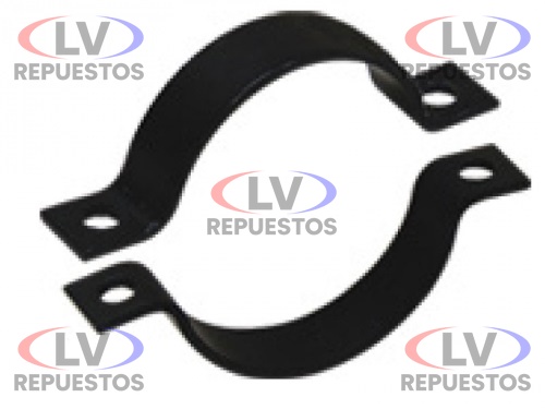 ABRAZADERA CA�O ESCAPE 4.1/2" S/ PRISIONERO BEPO
