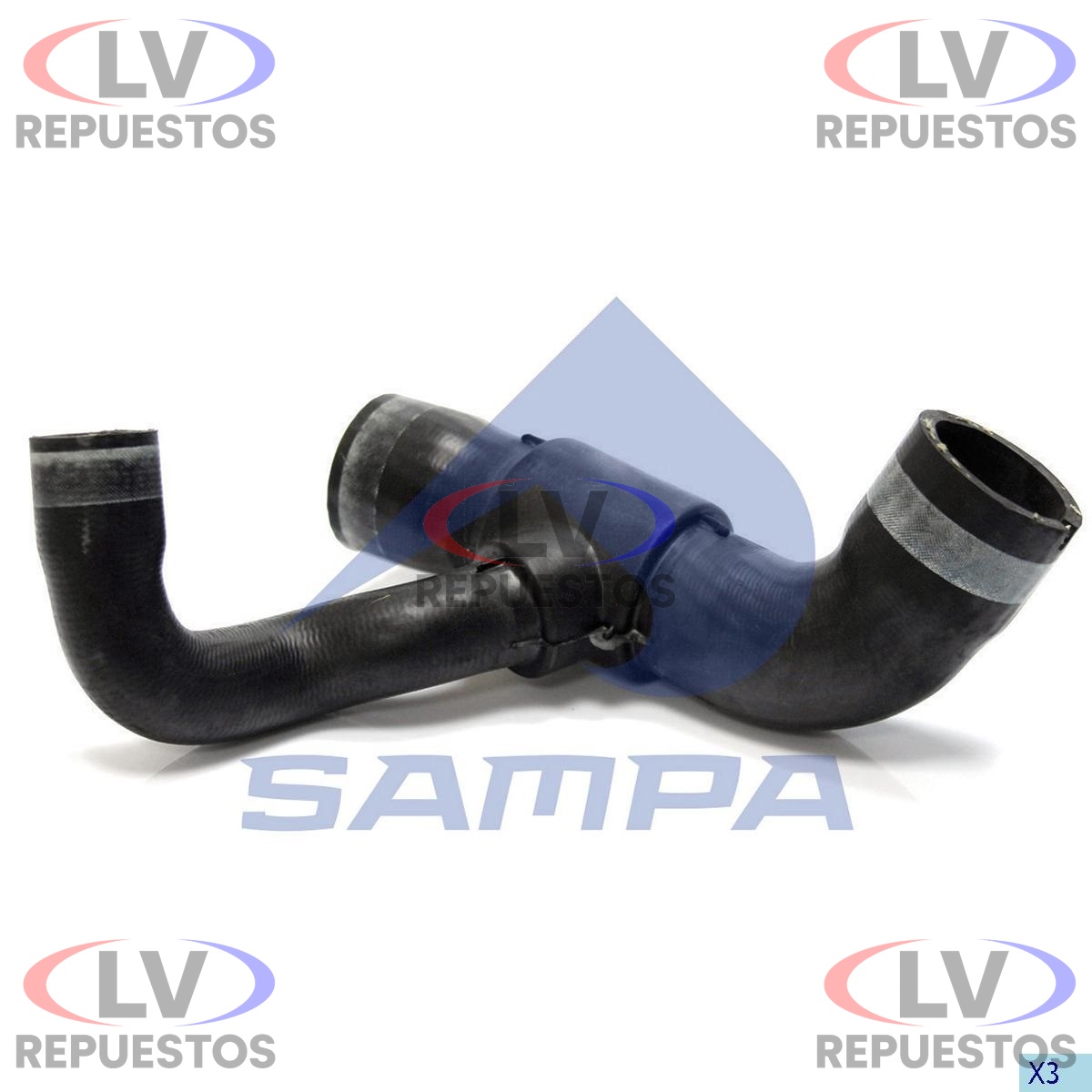 MANGUERA VALVULA TERMOSTATO A TUBO INFERIOR SC94P SAMPA