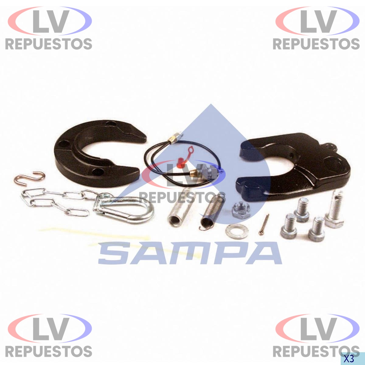 REPARO 5TA RUEDA MODELO JOST 2�� SAMPA