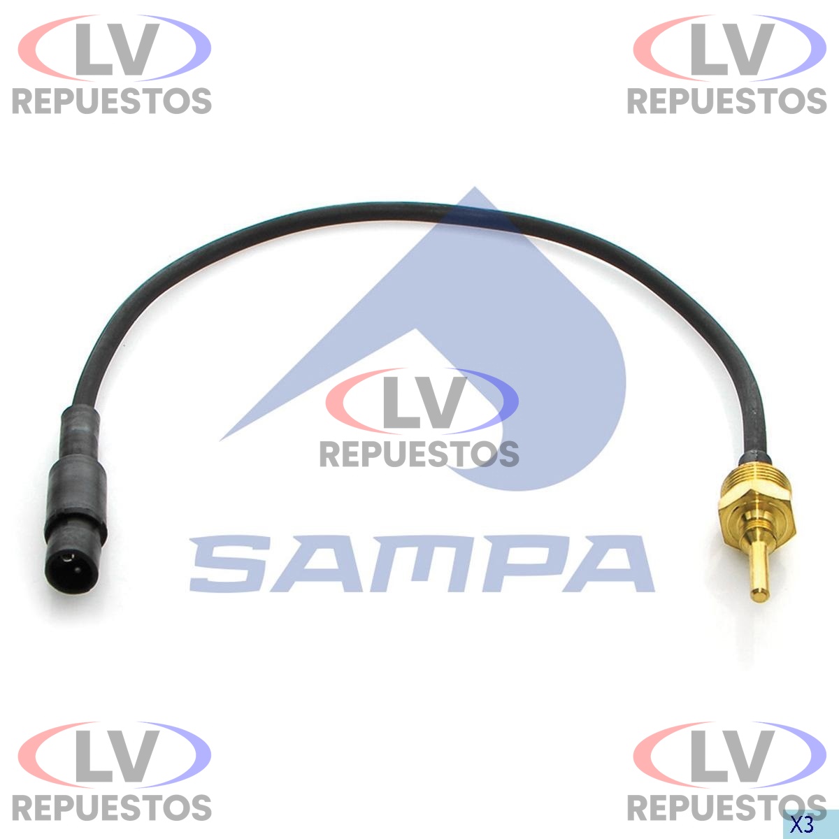 SENSOR TEMPERATURA RETARDER SC113/S4 400MM SAMPA