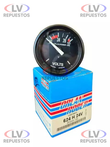 RELOJ MEDIDOR DE BATERIA 24V ORLAN ROBER