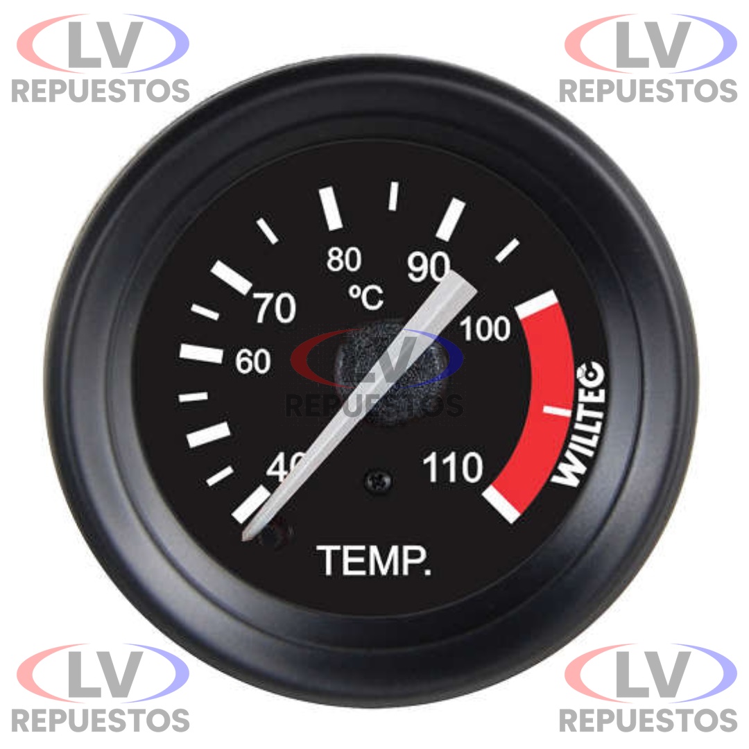 RELOJ MARCADOR TEMPERATURA AGUA REDONDO UNIVERSAL 40-100C WILLTEC