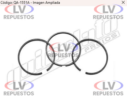 ARO COMPRESOR AIRE KNORR 75MM 0.25 QUINELATO