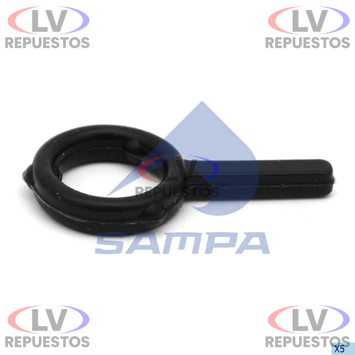 ANILLO VEDACION COMBUSTIBLE S5/S6 XPI SILICONA SAMPA