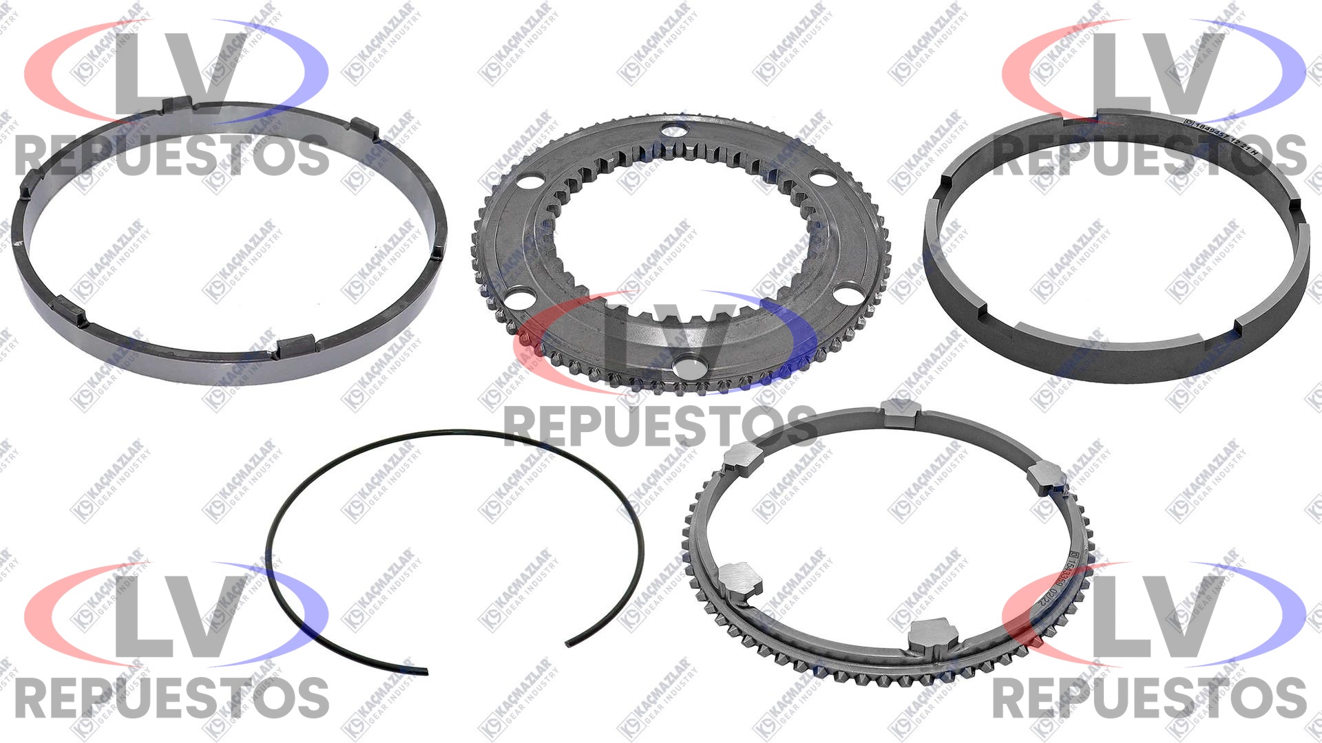 KIT SINCRONIZADOR 2DA/3RA PARCIAL GRS0925/905/0905 KACMAZLAR