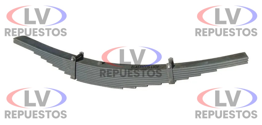 MAZO ELAST. C/11 HOJAS DESCENTRADA 90X10X1.29 1� Y 3� EJE CARRETA RANDON