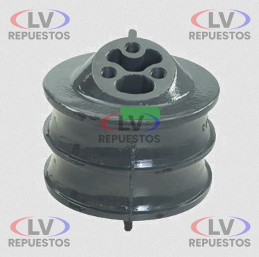 SOPORTE MOTOR DT 3 AGUJEROS DE METAL SC S5 SUPORTE REI