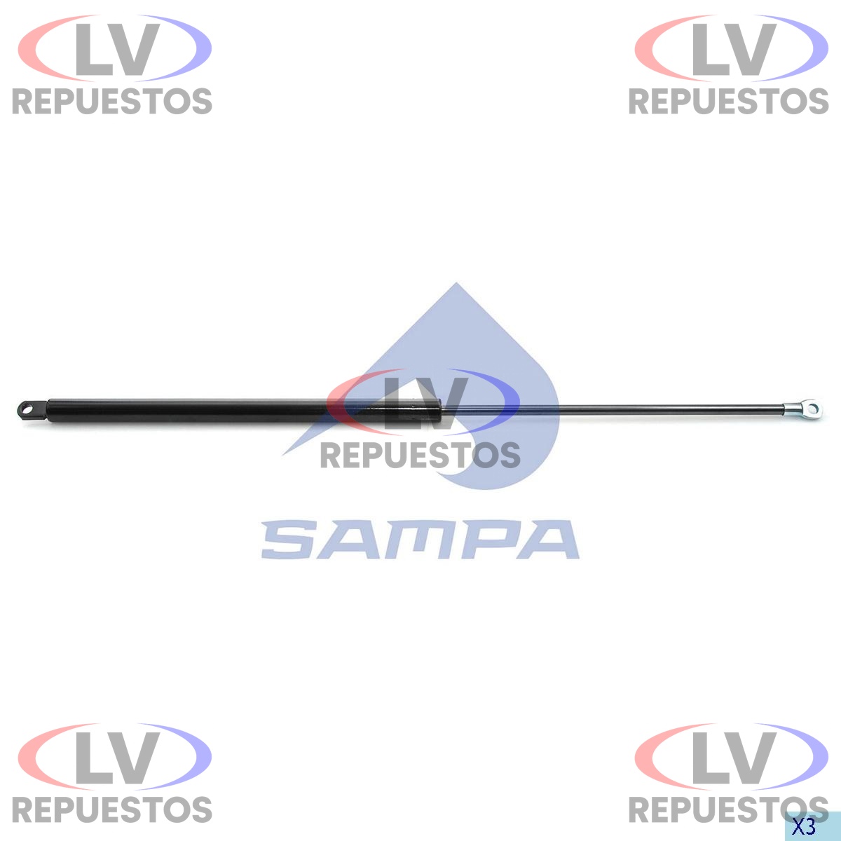 AMORTIGUADOR PARRILLA DT R112/13 SAMPA