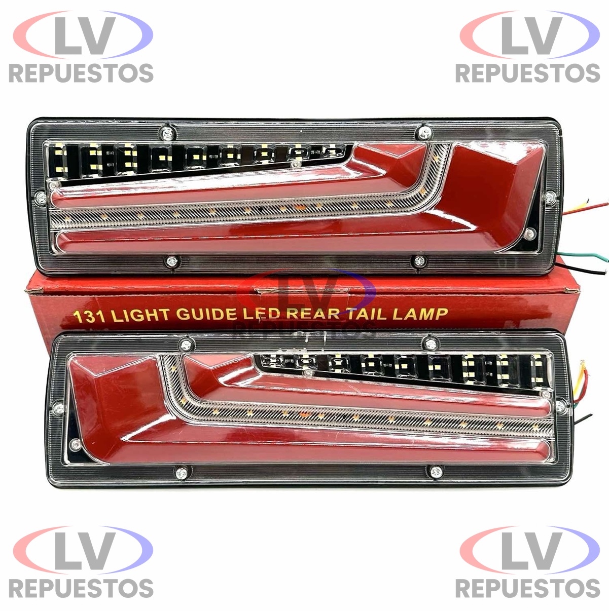FARO TRASERO LED 12/24V LARGO 46CM EL PAR BRIGHT LED LIGHTS