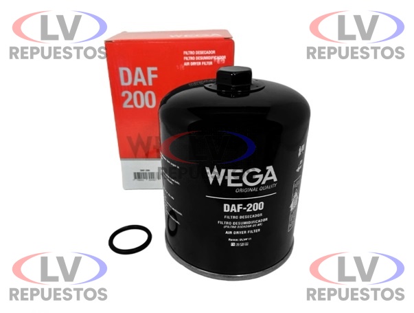 FILTRO SECADOR DE AIRE ROSCA GRUESA WEGA
