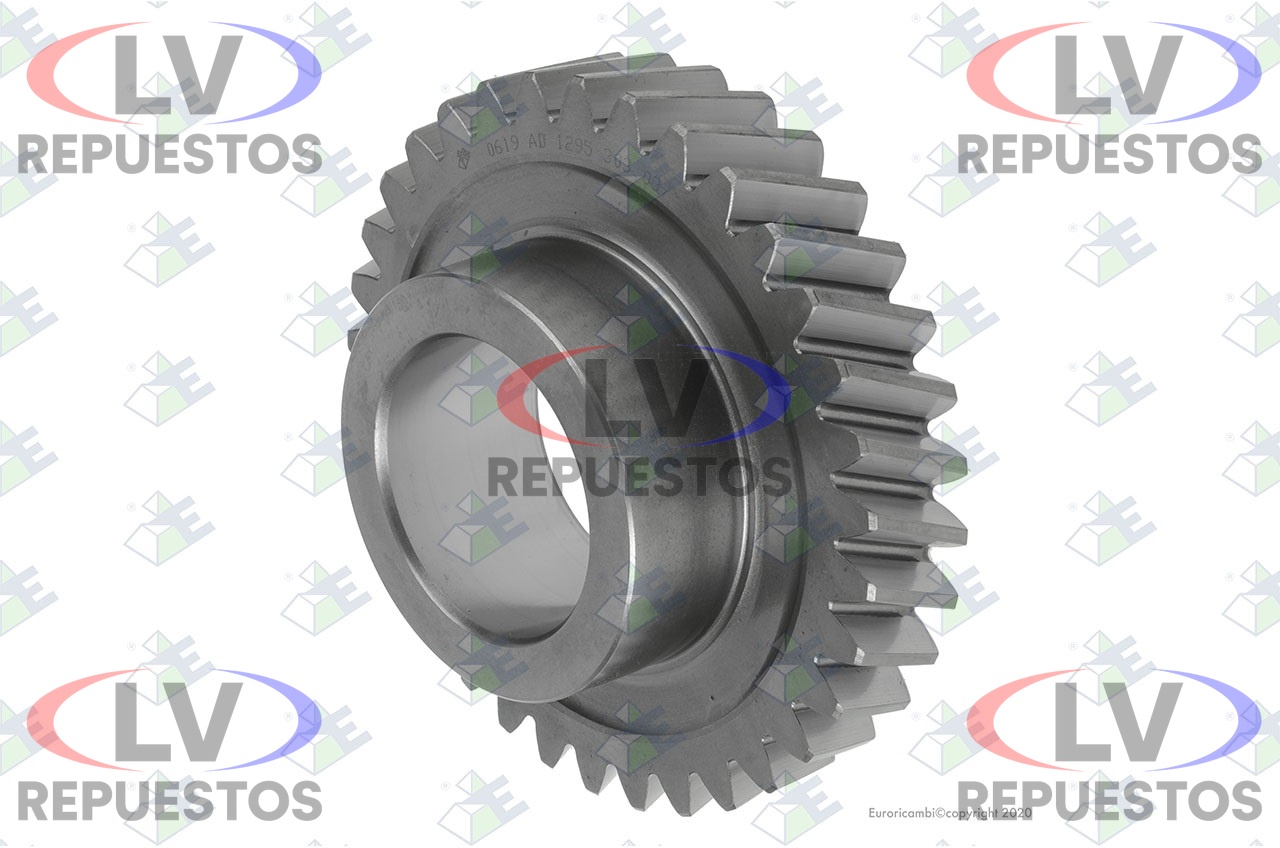 ENGRANAJE CONSTANTE 34 DIENTES CAJA ZF 16S-1300 EURORICAMBI