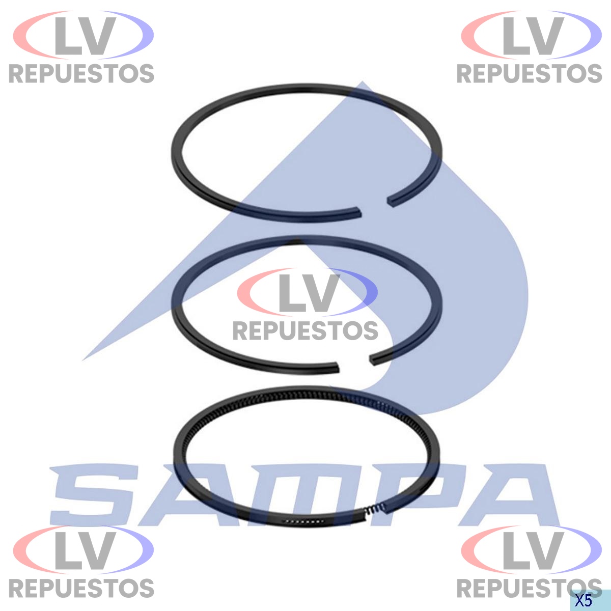ARO COMPRESOR AIRE BENDIX 75MM 0.25 SAMPA