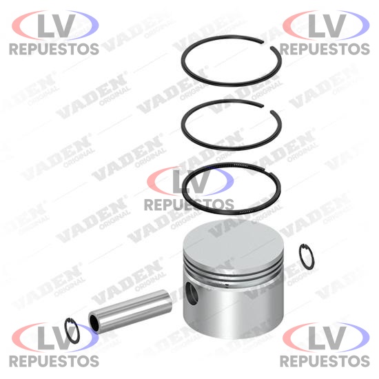 PISTON COMPRESOR AIRE C/ ARO BENDIX 75MM 0.75 VADEN