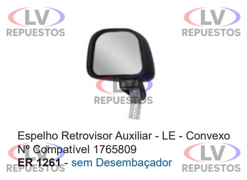 ESPEJO AUXILIAR RETROVISOR LI S/ DES. S4/S5 FABBOF